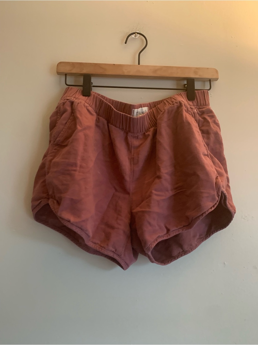 Madewell Rusty Rose Athletic Shorts Casual Comfy Summer Beach Bottoms Women S